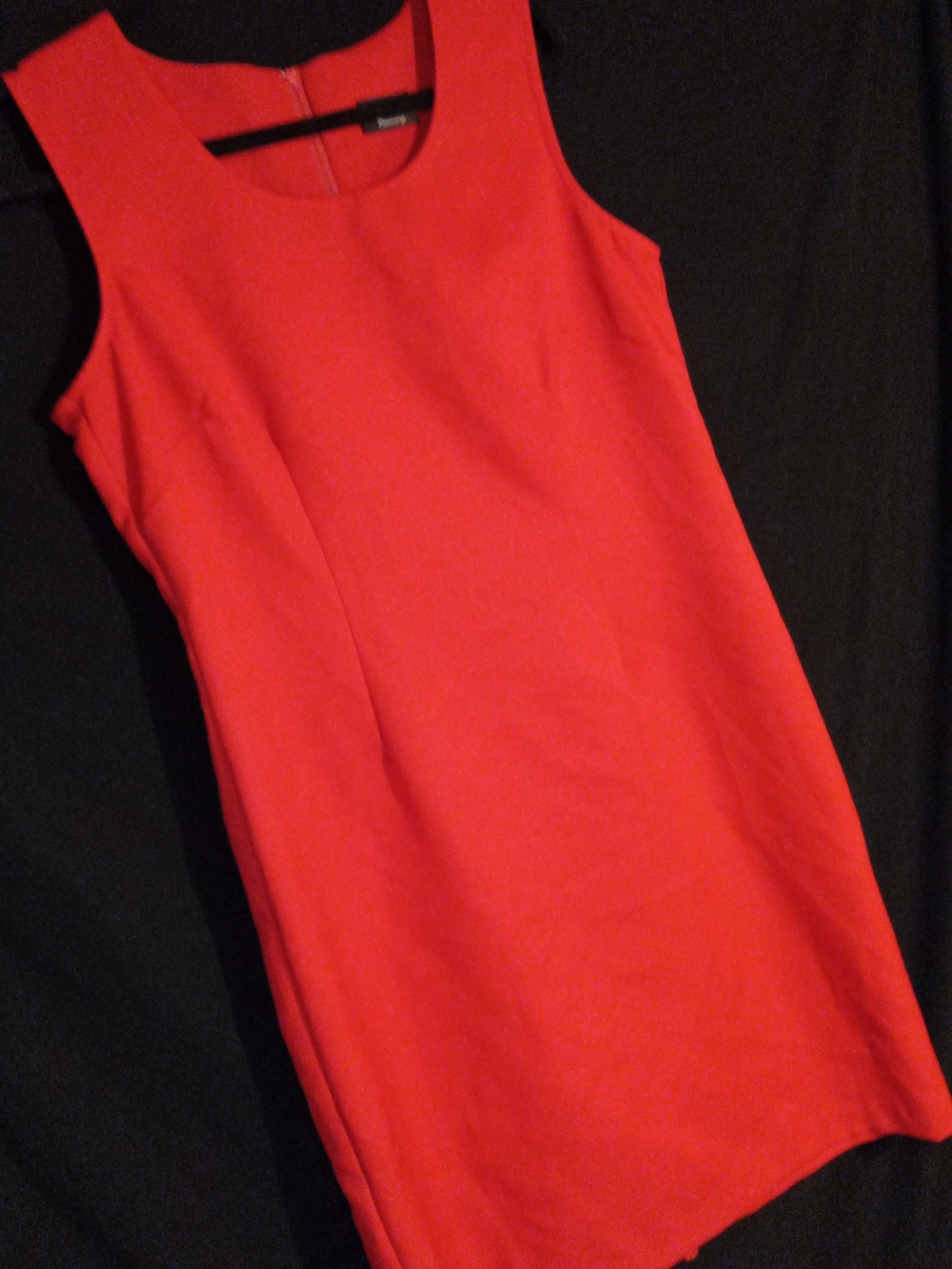 Helene Blake Vintage Red Cocktail Dress Sleeveless Sheath From 1990s Size L